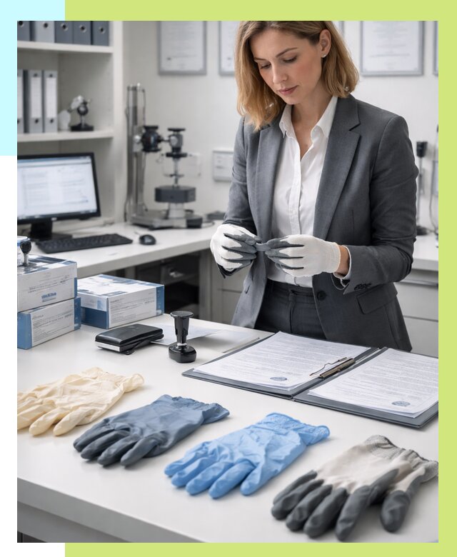 Сертификация перчаток в Переславле-Залесском от 8822 р. | Алешин-Прс