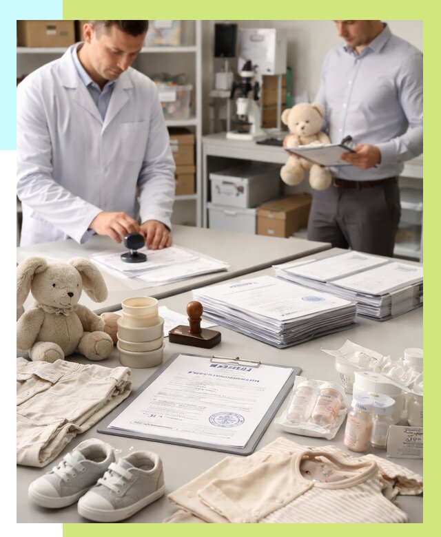 Сертификация детских товаров в Переславле-Залесском от 15569 р. | Алешин-Прс