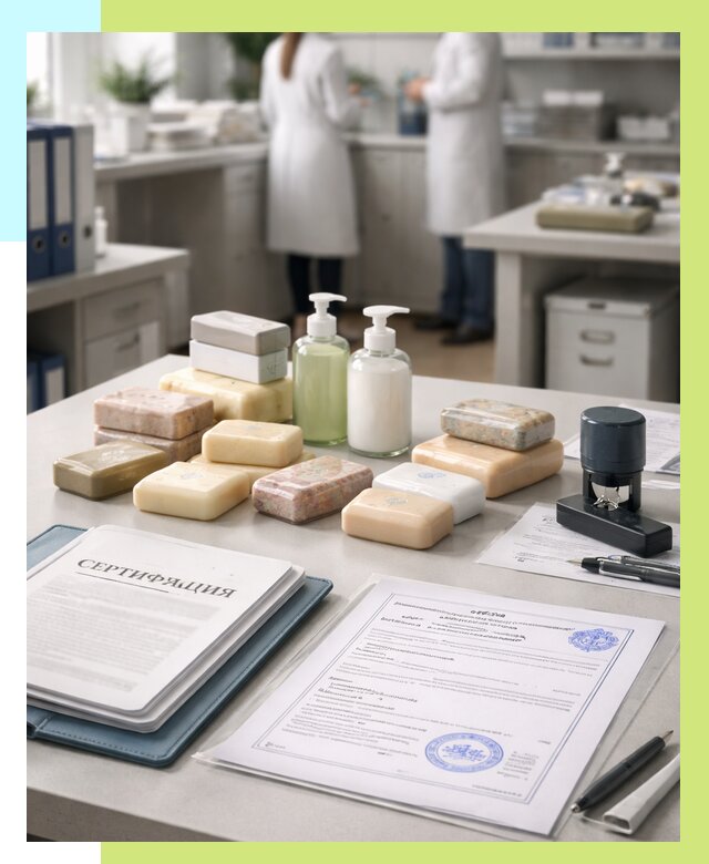 Сертификация мыла и сертификат на мыло в Переславле-Залесском от 12455 | Алешин-Прс