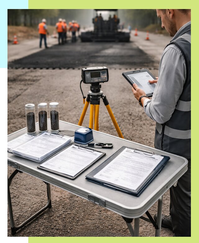 Сертификация асфальта в Переславле-Залесском от 25948 р. | Алешин-Прс