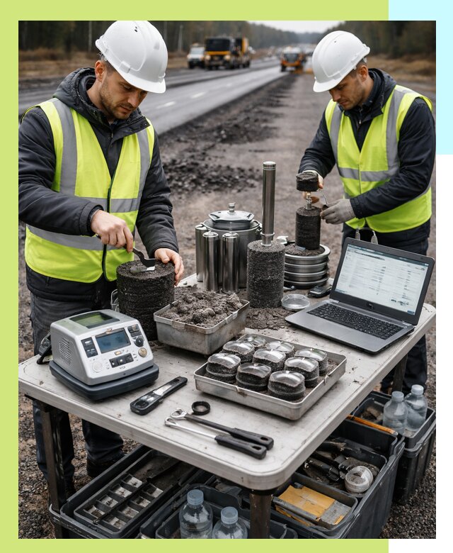 Сертификация асфальта: испытания и подтверждение в Переславле-Залесском