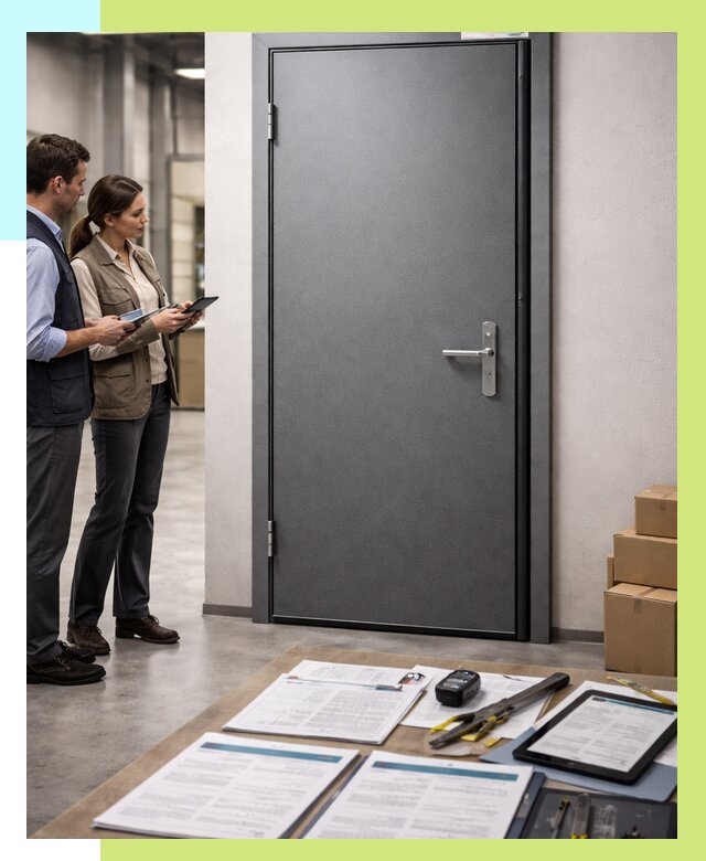 Сертификация противопожарных дверей в Переславле-Залесском от 9341 р. | Алешин-Прс