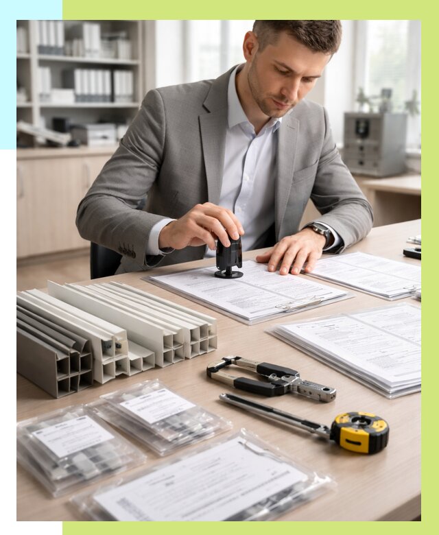 Сертификация ПВХ продукции в Переславле-Залесском от 8822 р., Алешин-Прс