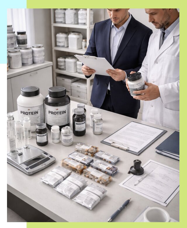 Сертификация спортивного питания в Переславле-Залесском от 15569 р., Алешин-Прс