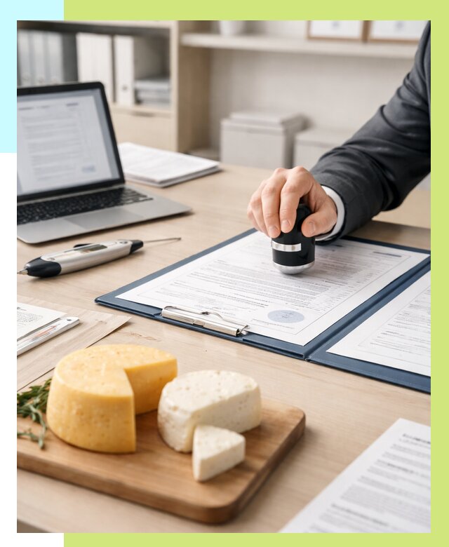 Сертификация сыров в Переславле-Залесском от 15569 р | Сертификат на сыр Алешин-Прс