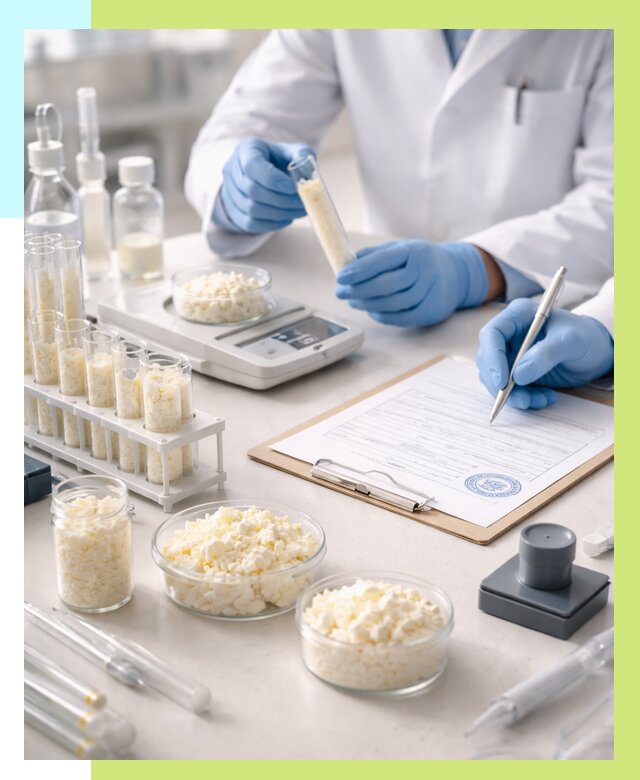 Сертификация творога в Переславле-Залесском от 12455 р. под ключ | Алешин-Прс