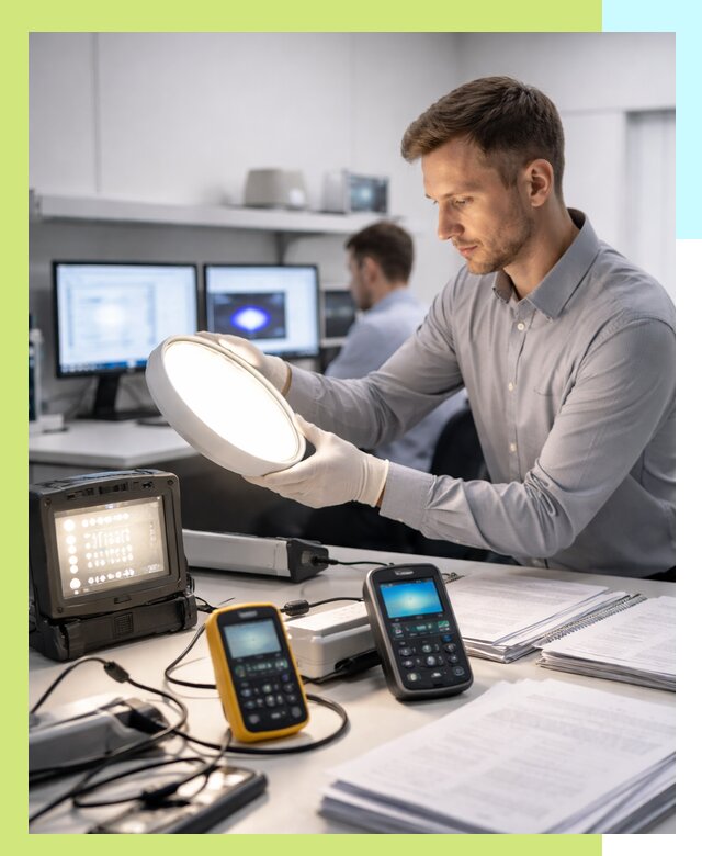 Сертификация светильников в Переславле-Залесском: испытания и оформление