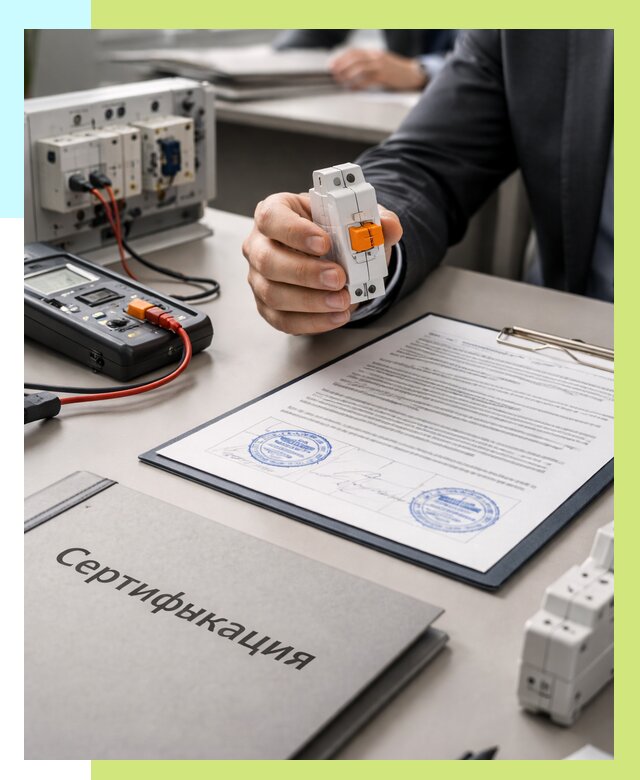 Сертификация выключателей под ключ в Переславле-Залесском от 15569 р. | Алешин-Прс
