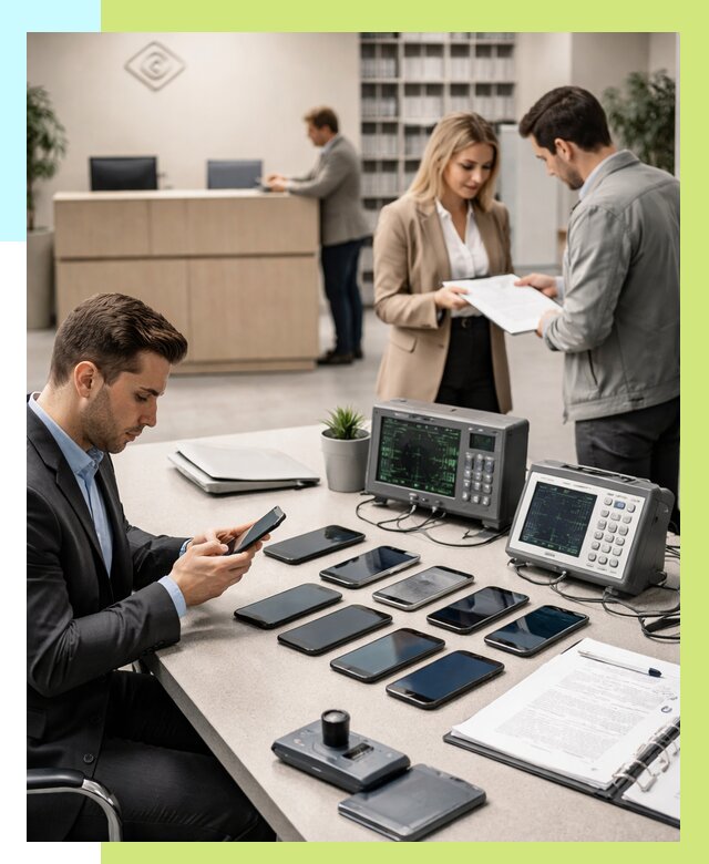 Сертификация телефонов в Переславле-Залесском от 25948 р. под ключ | Алешин-Прс