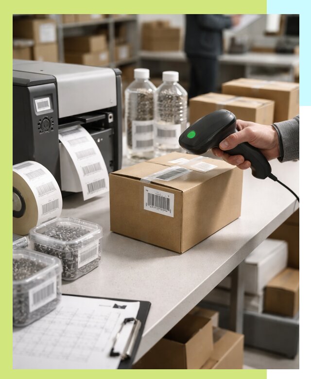 Штрихкодирование продукции и маркировка для продажи в Переславле-Залесском