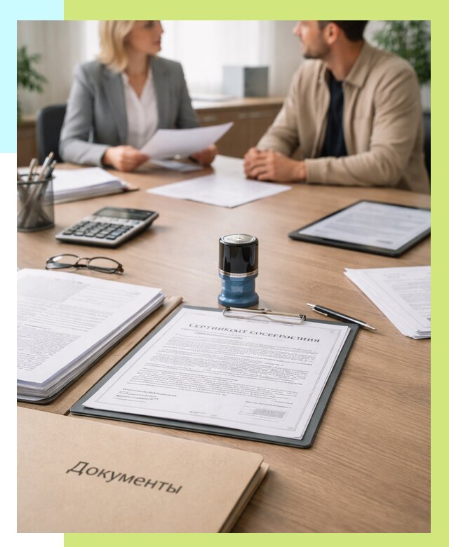 Сертификат соответствия на продукцию в Переславле-Залесском от 15569 р.|Алешин-Прс