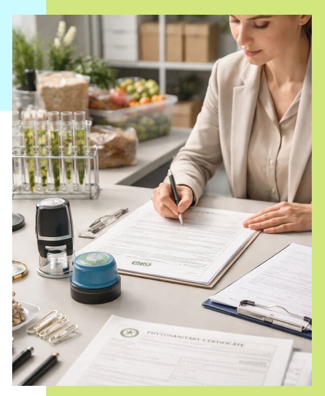 Фитосанитарный сертификат оформить в Переславле-Залесском от 4671 р. | Алешин-Прс