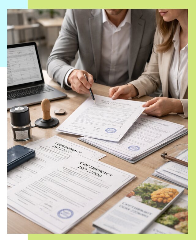 Сертификат ISO 22000 в Переславле-Залесском от 41516 р. под ключ | Алешин-Прс